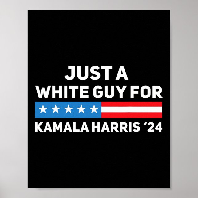 Póster Elección Kamala Harris Primera Presidenta 2024 (Frente)