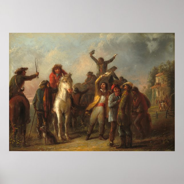 Póster Elección - Poster Bella Artes de Alfred Jacob Mill (Frente)