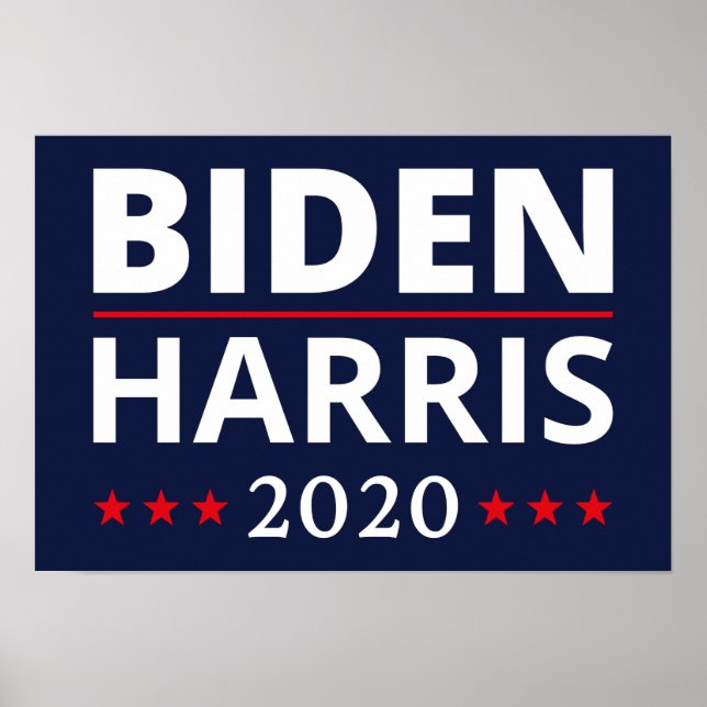 Póster Elecciones 2020 - Biden Harris II (Frente)