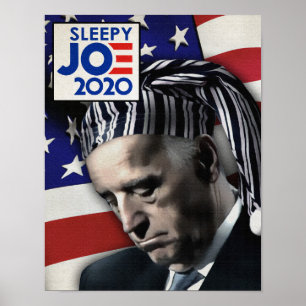 Póster Elecciones 2020 de Joe Biden, un elocuente candida