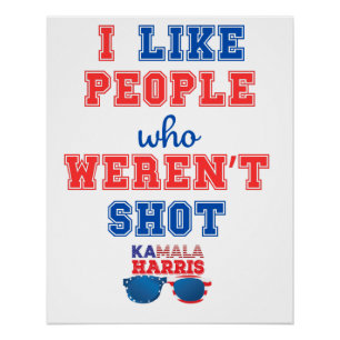 Póster Elecciones 2024 Kamala Harris Merch Comma La graci