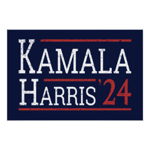 Póster Elecciones Kamala Harris 2024 I