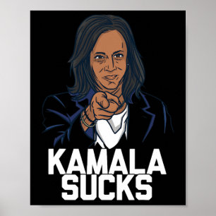 Póster Elecciones presidenciales de Kamala Harris 2024