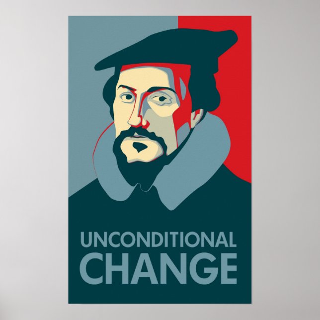 Póster Elect John Calvin Poster (Frente)