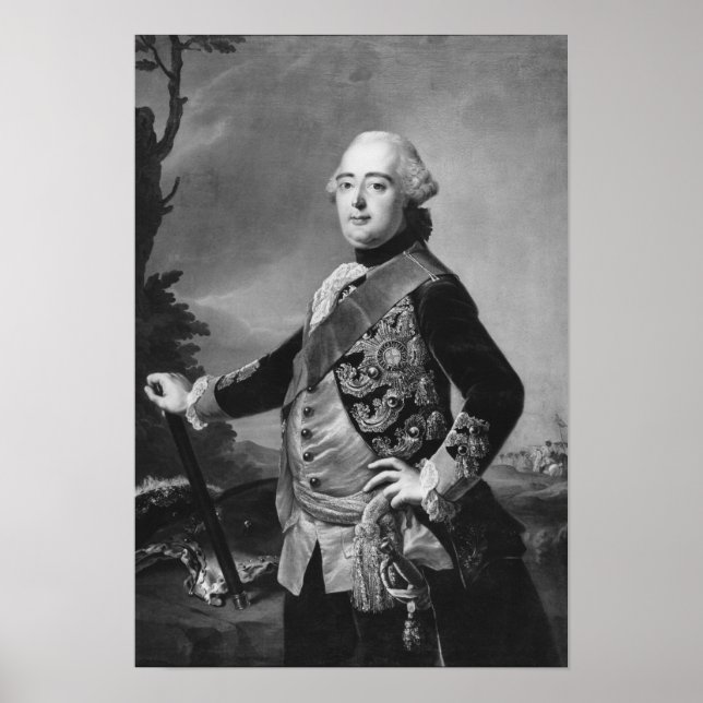 Póster Elector Frederic II de Hessen-Kassel (Frente)