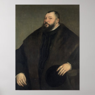 Póster Elector Johann Freidrich ven Sachsen , 1550-51