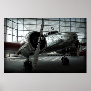 PÓSTER ELECTRA DE LOCKHEED DE AMELIA 1937