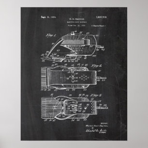 Póster Electric Hair Clipper Patent