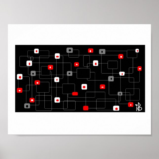 Póster electric LIFE fijar (Frente)