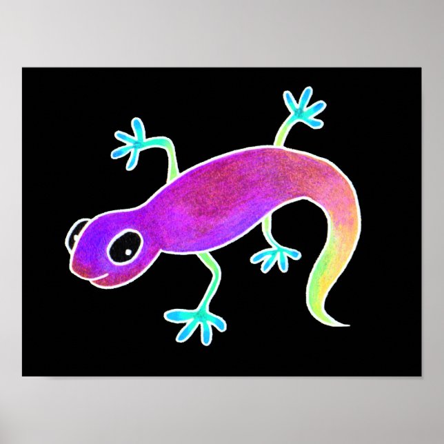 Póster Electric Lizard! (Frente)
