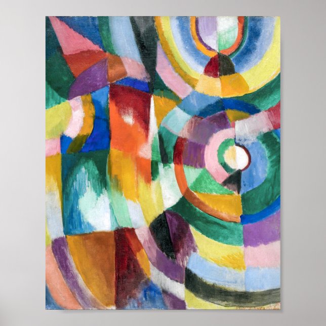 Póster Electric Prisms | Sonia Delaunay | (Frente)
