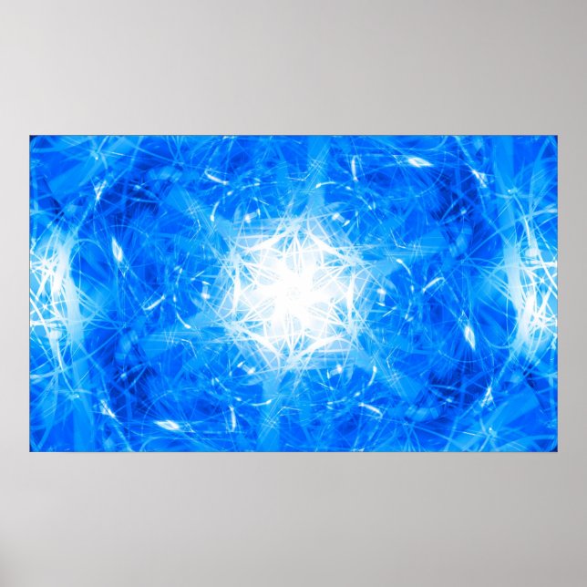 Póster Electric Snowflake (Frente)
