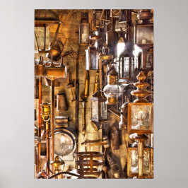 Póster Electricista - ¡Que haya luz!