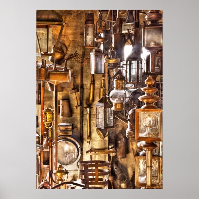 Póster Electricista - ¡Que haya luz! (Frente)