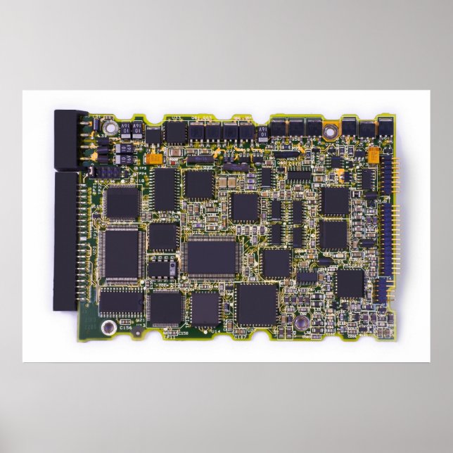 Póster electronic circuit board (Frente)