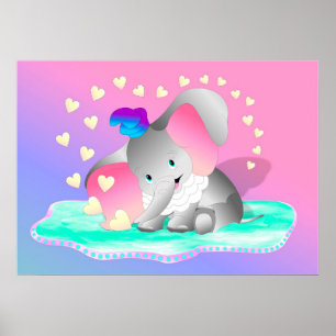 Póster Elefante