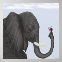 Elefante Adorable y Ladybug Cuaderno
