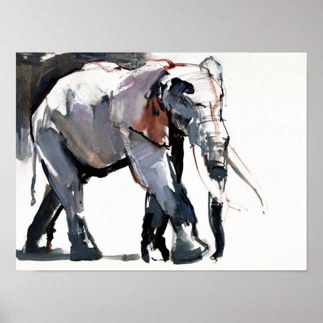 Póster Elefante Africano 2012 (Frente)