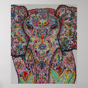 Póster Elefante atesorado