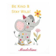 Elefante Doodle Nursery Animal juguetón