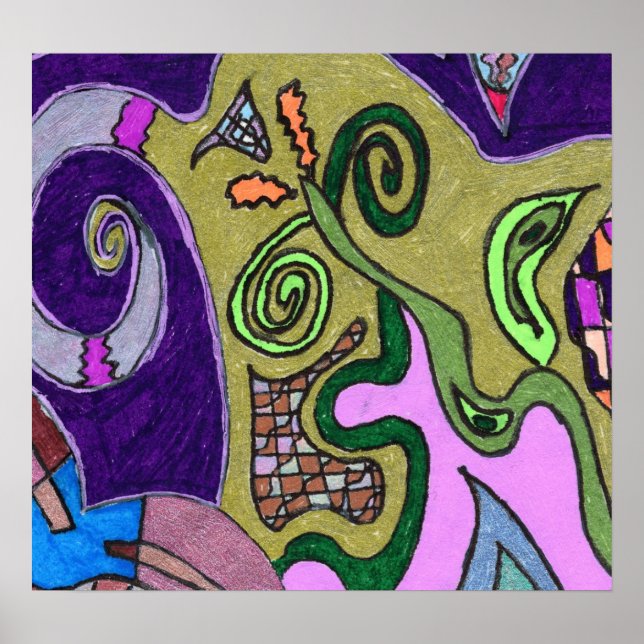 Póster Elefante dorado (Frente)