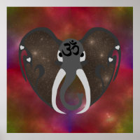 Elefante escuchando al Cosmos