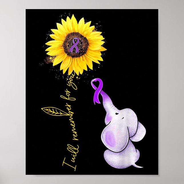 Póster Elefante Recordaré Por Ti El Heredero De Girasol (Frente)