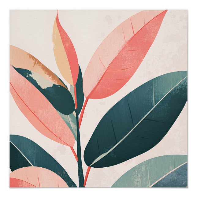 Póster Élégance Botanic (Anverso)