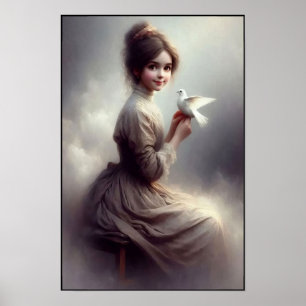 Póster Elegancia Atemporal de la Era Victoriana en la Par