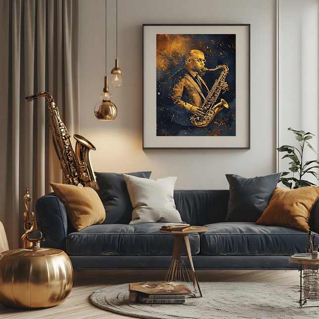Póster Elegancia Dorada (Subido por el creador)