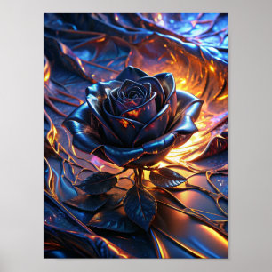 Póster "Elegancia en contraste"