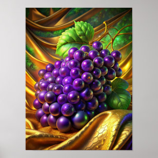 Póster "Elegancia en la fruta"