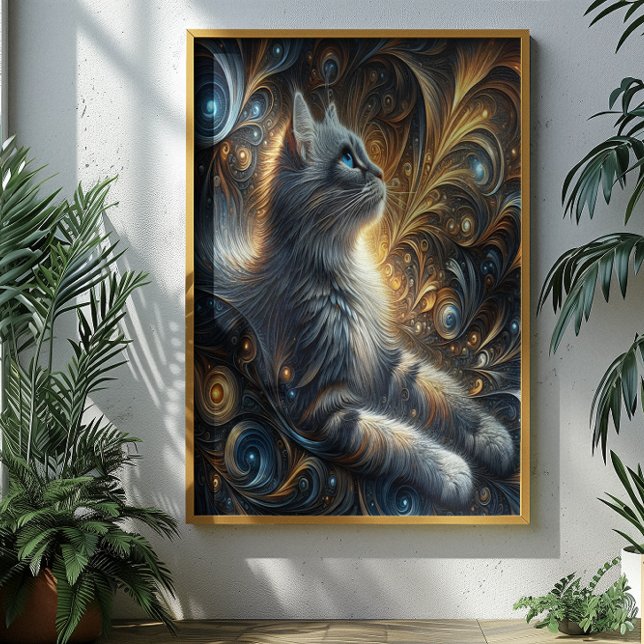Póster Elegancia felina de medianoche (Subido por el creador)