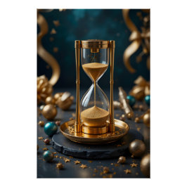 Póster Elegancia Golden Hourglass