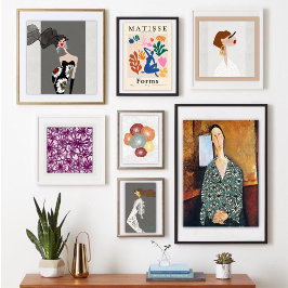 Póster Elegancia Moda develada