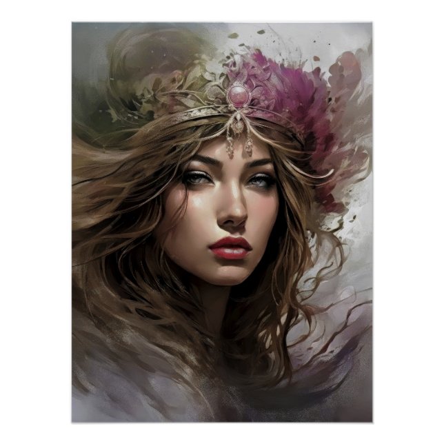 Póster Elegancia real (Anverso)