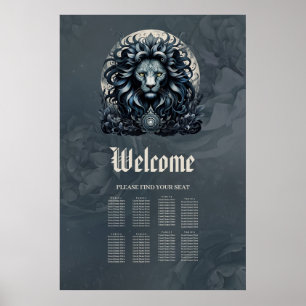 Póster Elegancia real, majestuosa mirada ornamentada cabe