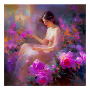 Póster Elegancia sensual