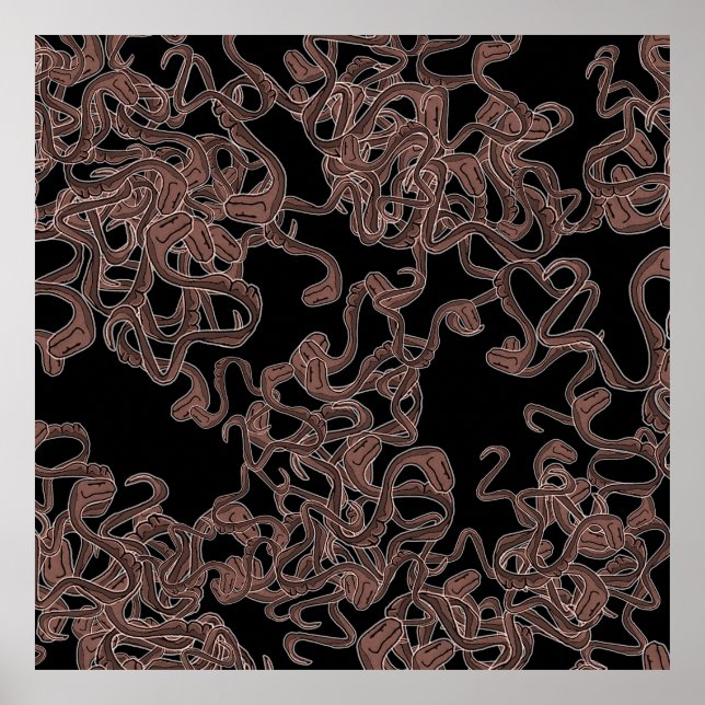 Póster Elegancia venenosa (Frente)