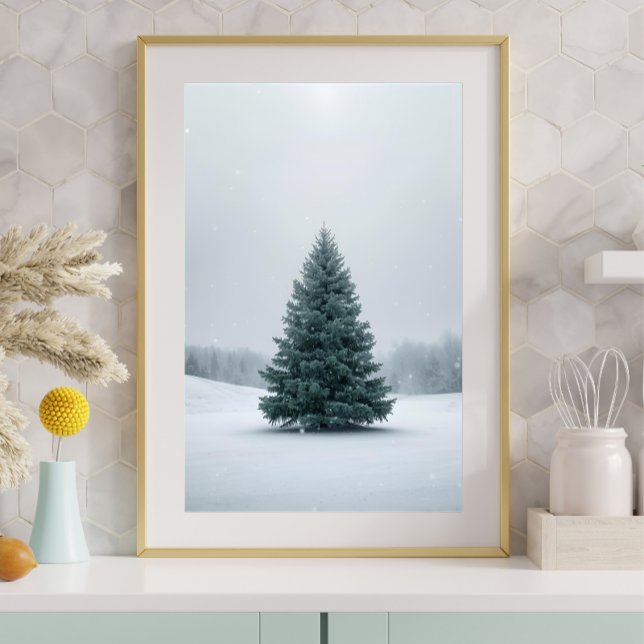 Póster Elegant Christmas Tree Poster (Subido por el creador)