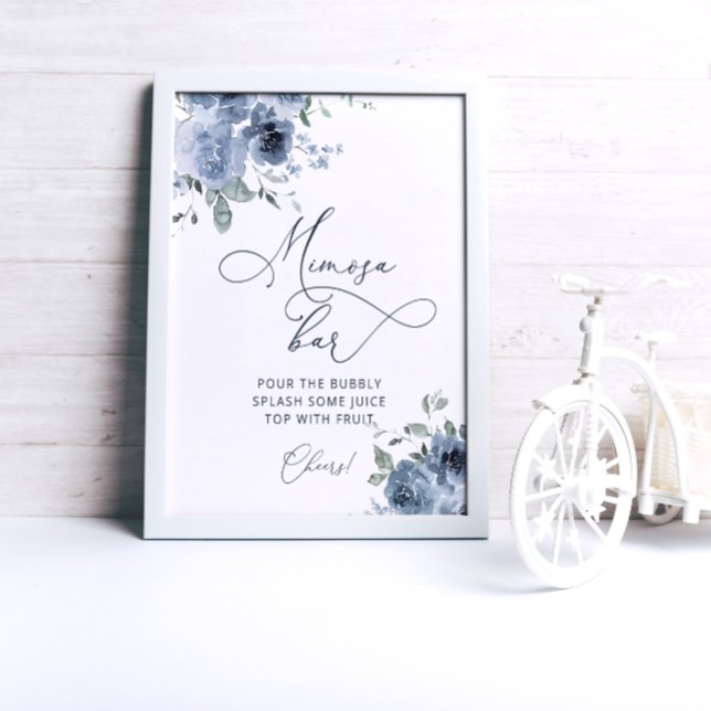 Póster Elegante bar floral floral Mimosa (Subido por el creador)