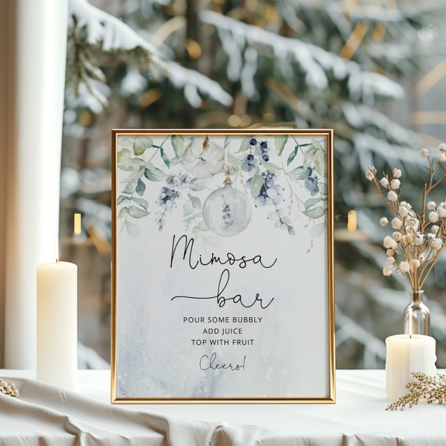Póster Elegante bar Mimosa de invierno (Subido por el creador)