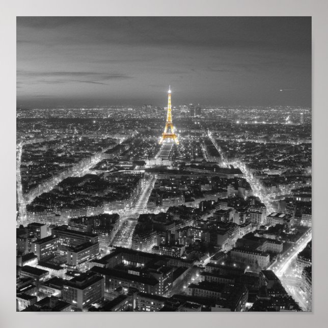 Póster Elegante belleza de París (Frente)