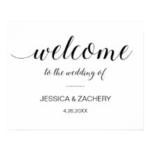 Elegante Bienvenida Al Boda De