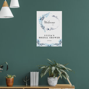 Póster Elegante Bienvenida de Despedida de Soltera con Mo