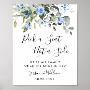 Póster Elegante Boda Eucalyptus