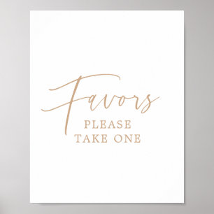 Póster Elegante caligrafía de oro favorece el Rótulo