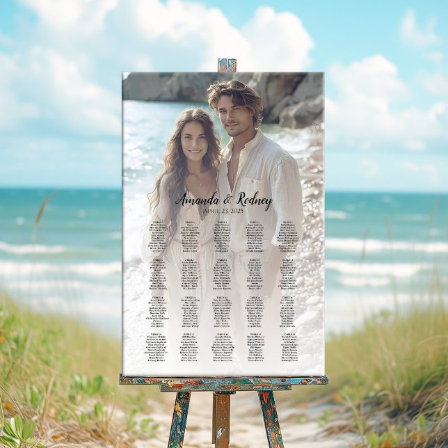 Póster Elegante cuadro de asientos de boda fotográfico 20 (Subido por el creador)
