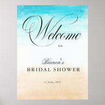 Elegante Despedida de Soltera Tropical Costera