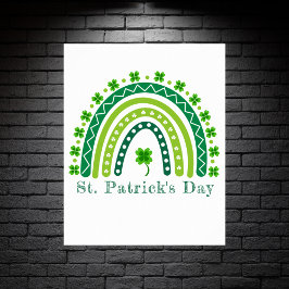 Póster Elegante Fiesta de San Patricio